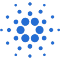 Abstract blue network diagram with circular nodes and intersecting cyan and blue lines.